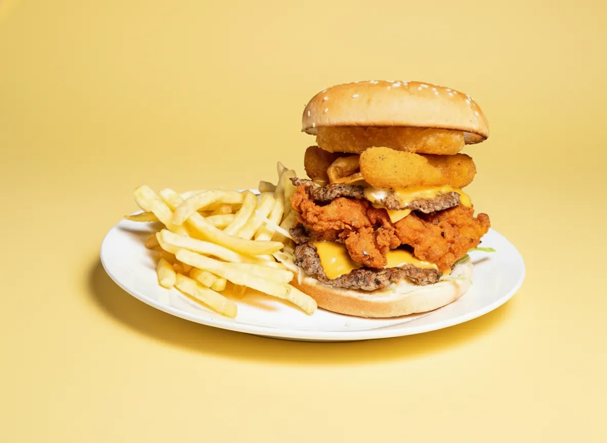 Burgers food photography examples