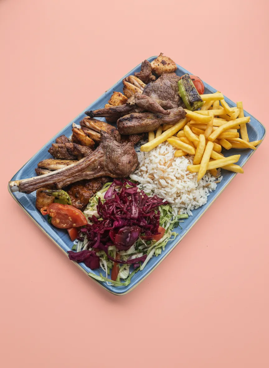 Full menu consistency for your kebab shop - after SnackSnap AI enhancement