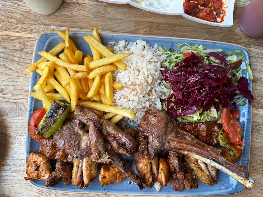 Full menu consistency for your kebab shop - before SnackSnap AI enhancement