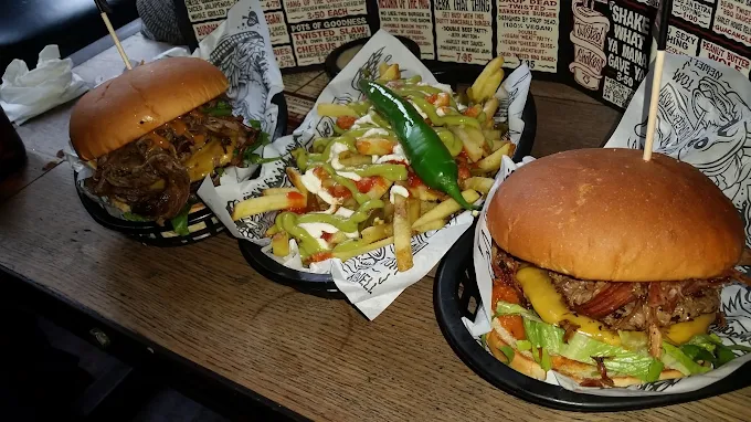 Burger photo before SnackSnap
