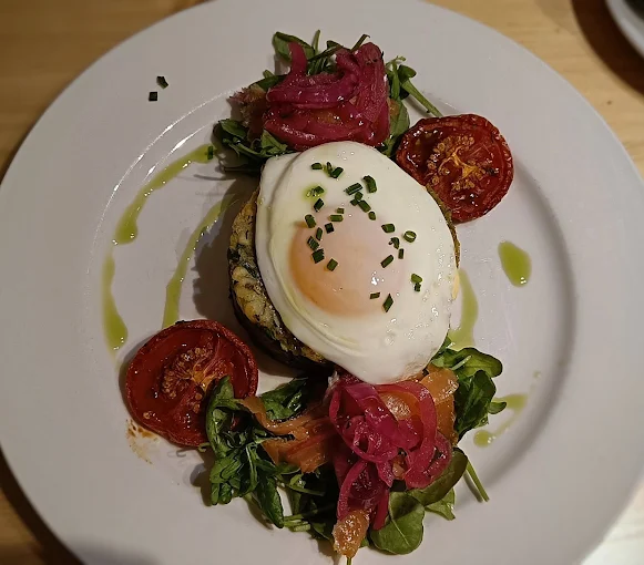 Vegetarian brunch photo before SnackSnap
